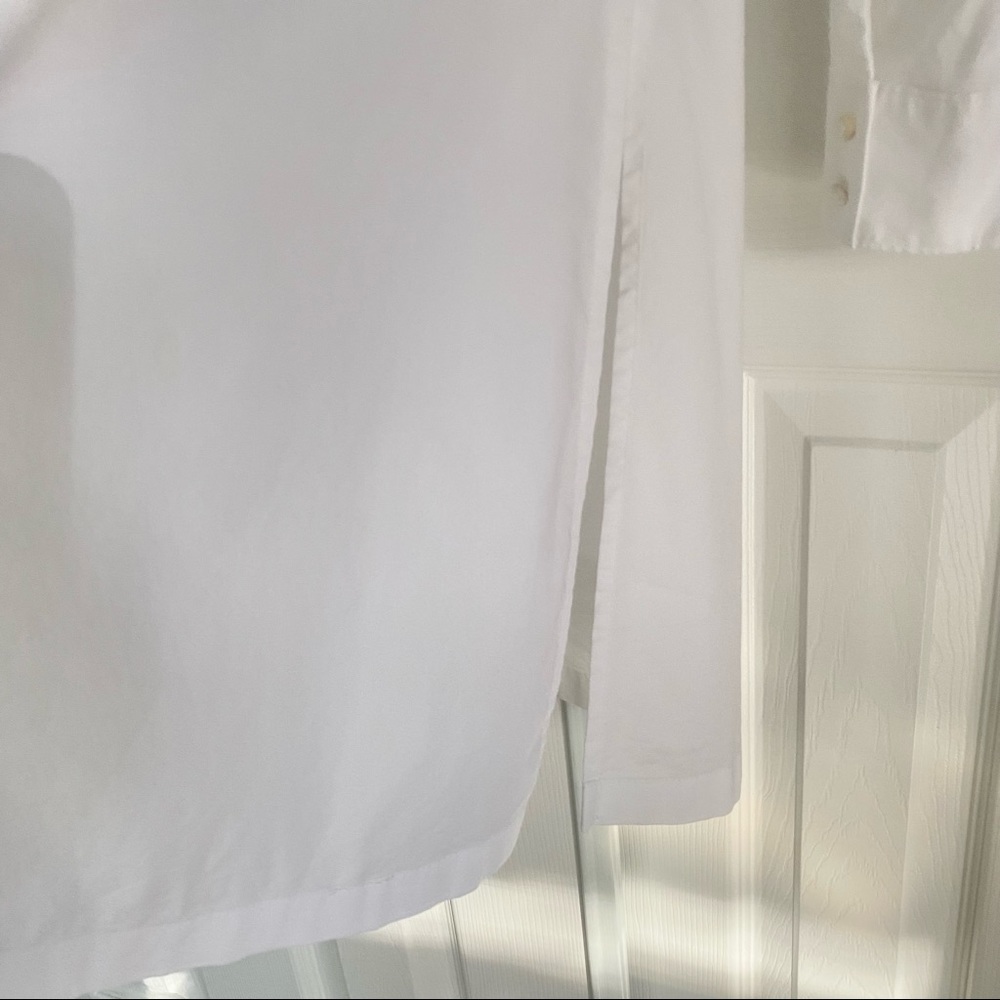 J. Jill stretch cotton button down Tunic - Picture 5 of 9